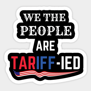 Tarrified Sticker